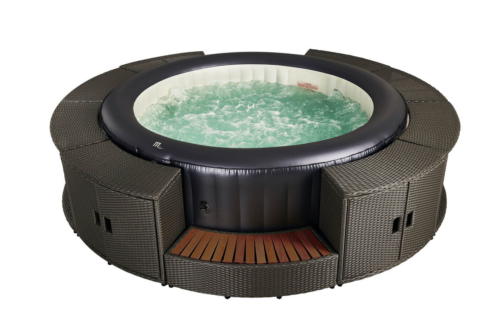 MSpa Muse Whirlpool Carlton NEU 2022 aufblasbarer Pool für 6 Personen | Indoor + Outdoor-Whirlpool (M-CA062)