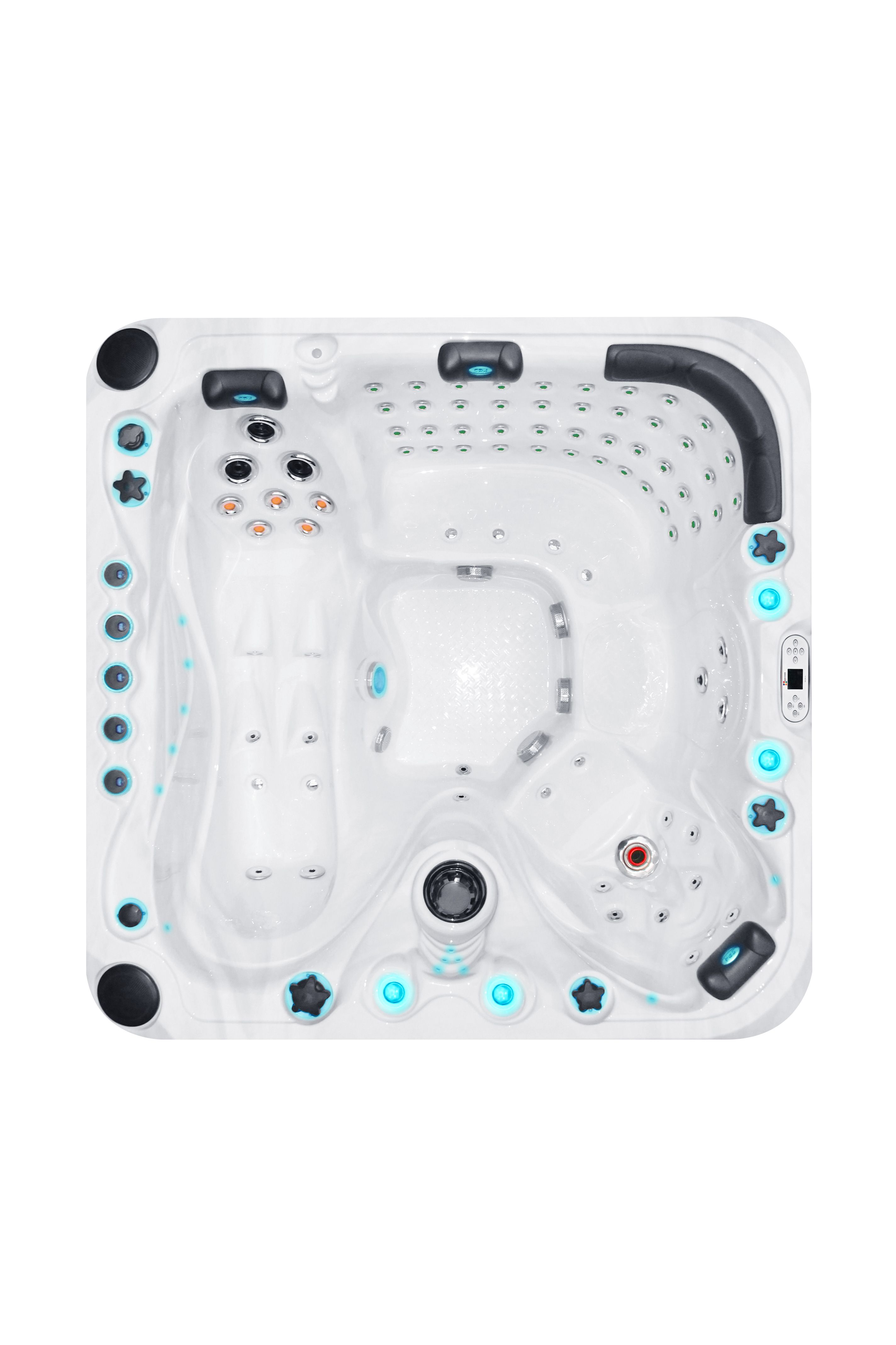 PassionSpa XXL Whirlpool Exclusive Felicity + WiFi | Indoor & Outdoor Pool