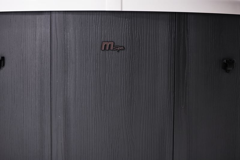 MSpa Whirlpool DENVER 2026 inkl. App, LED, 8 Hydromassagedüsen, 130 Luftdüsen