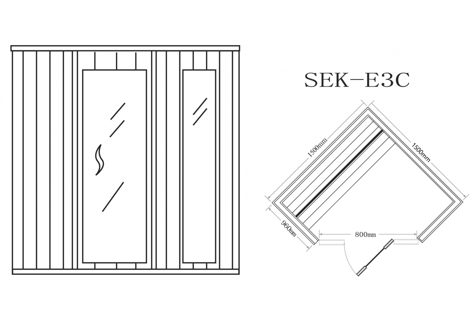 Finnische Sauna Alaska I