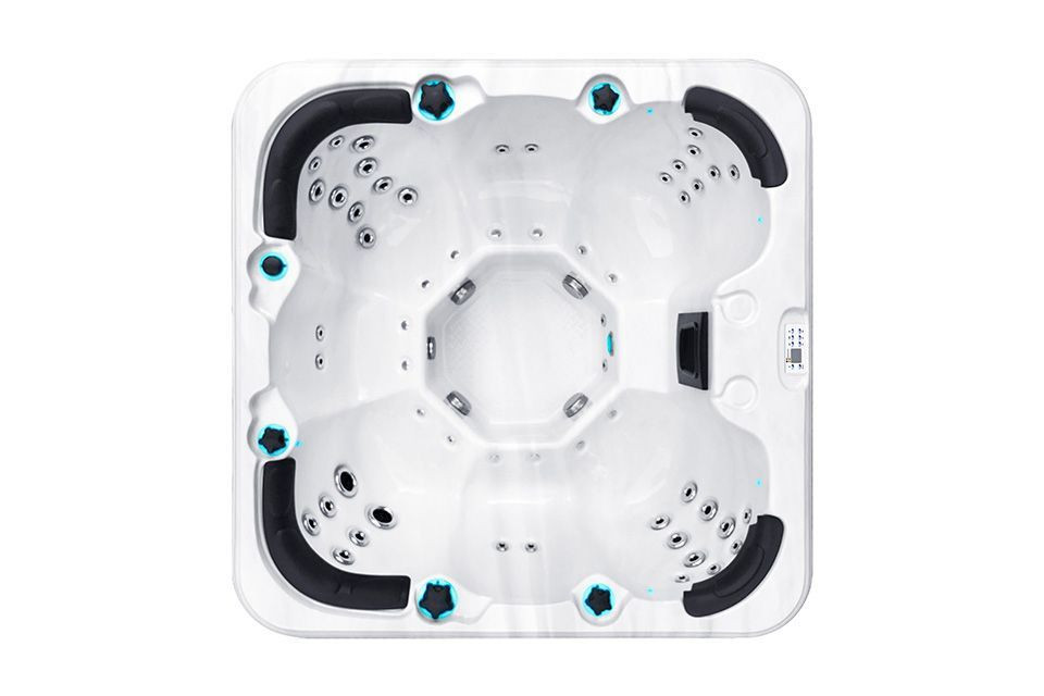 PassionSpa XXL Whirlpool Rewind + WiFi | Indoor & Outdoor Pool