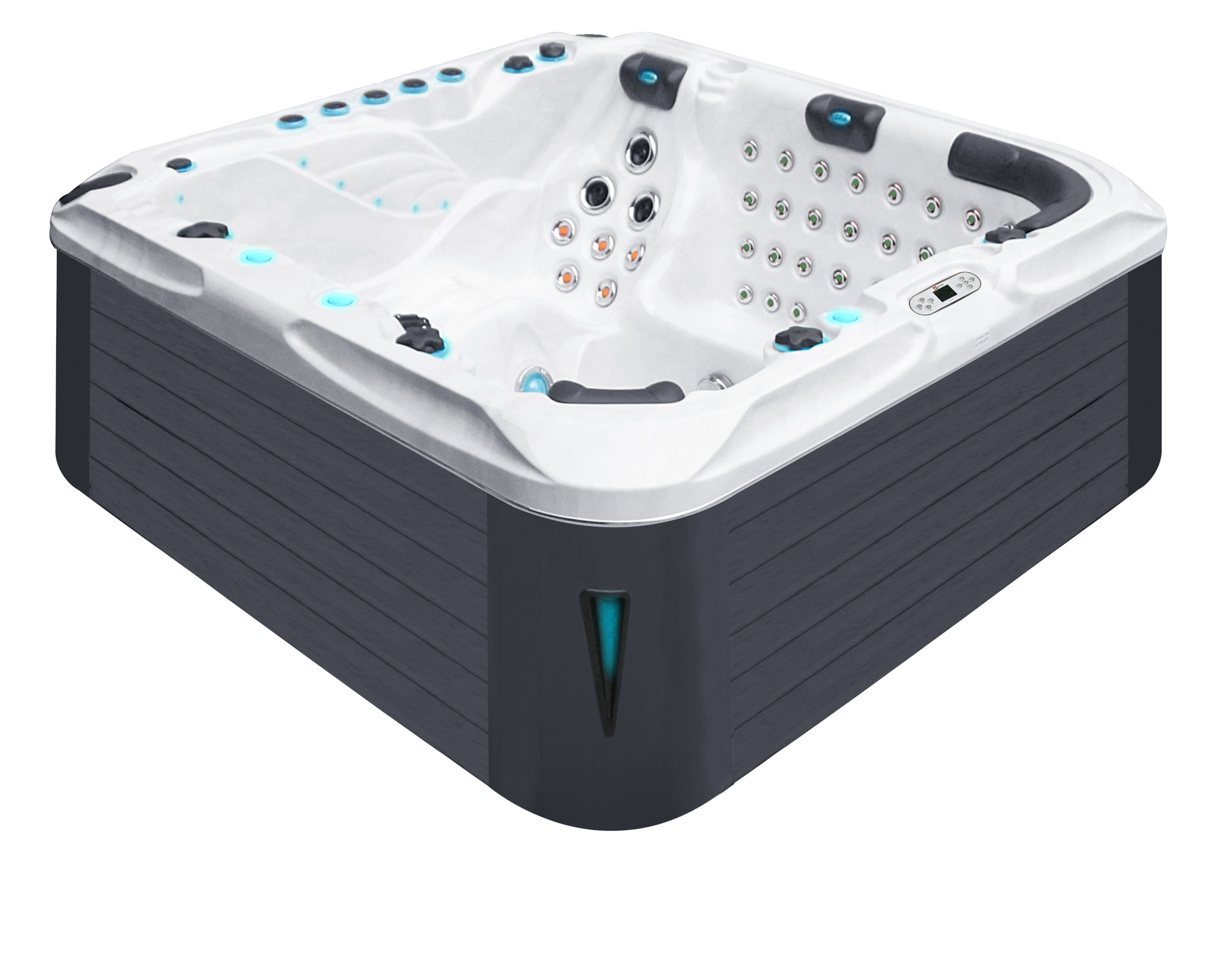 PassionSpa XXL Whirlpool Exclusive Felicity + WiFi | Indoor & Outdoor Pool