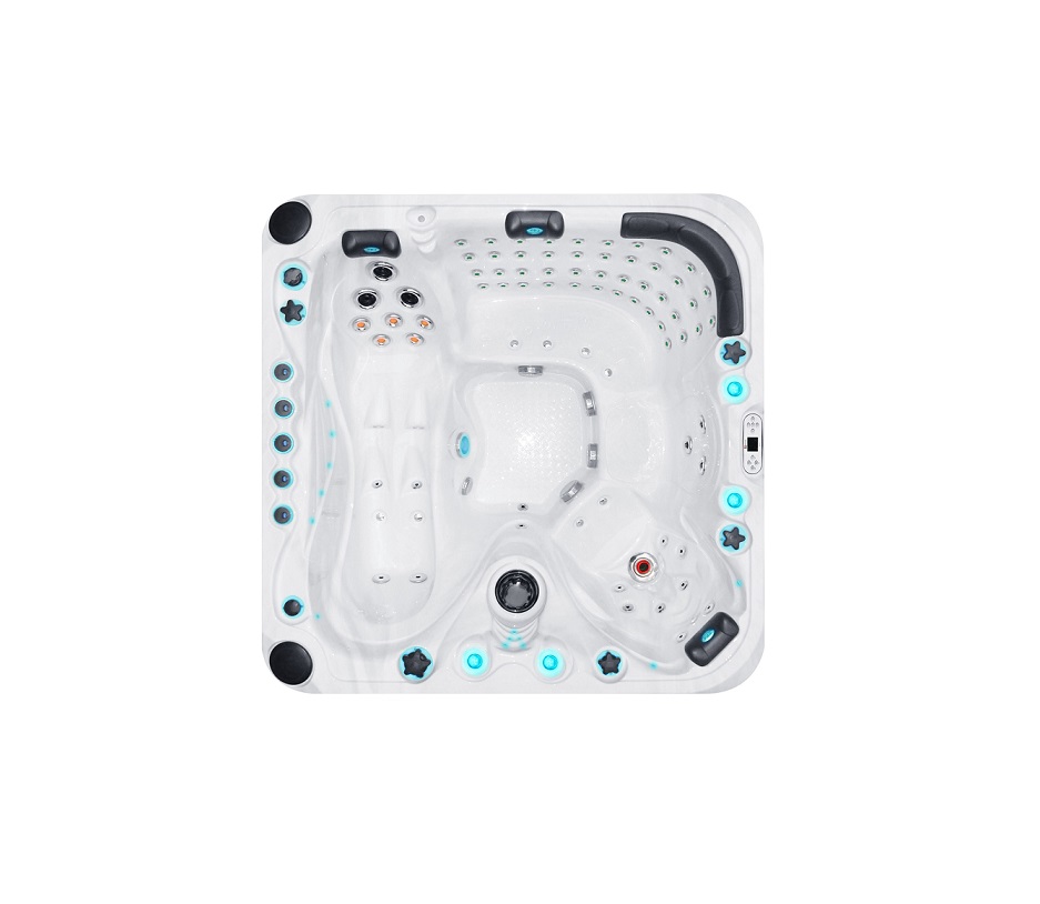 PassionSpa XXL Whirlpool Exclusive Felicity + WiFi | Indoor & Outdoor Pool