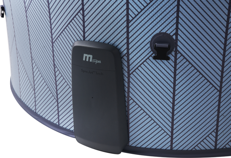 MSpa Whirlpool TIDAL ECO 2026 inkl. App + Hydromassagedüsen & 138 Luftdüsen