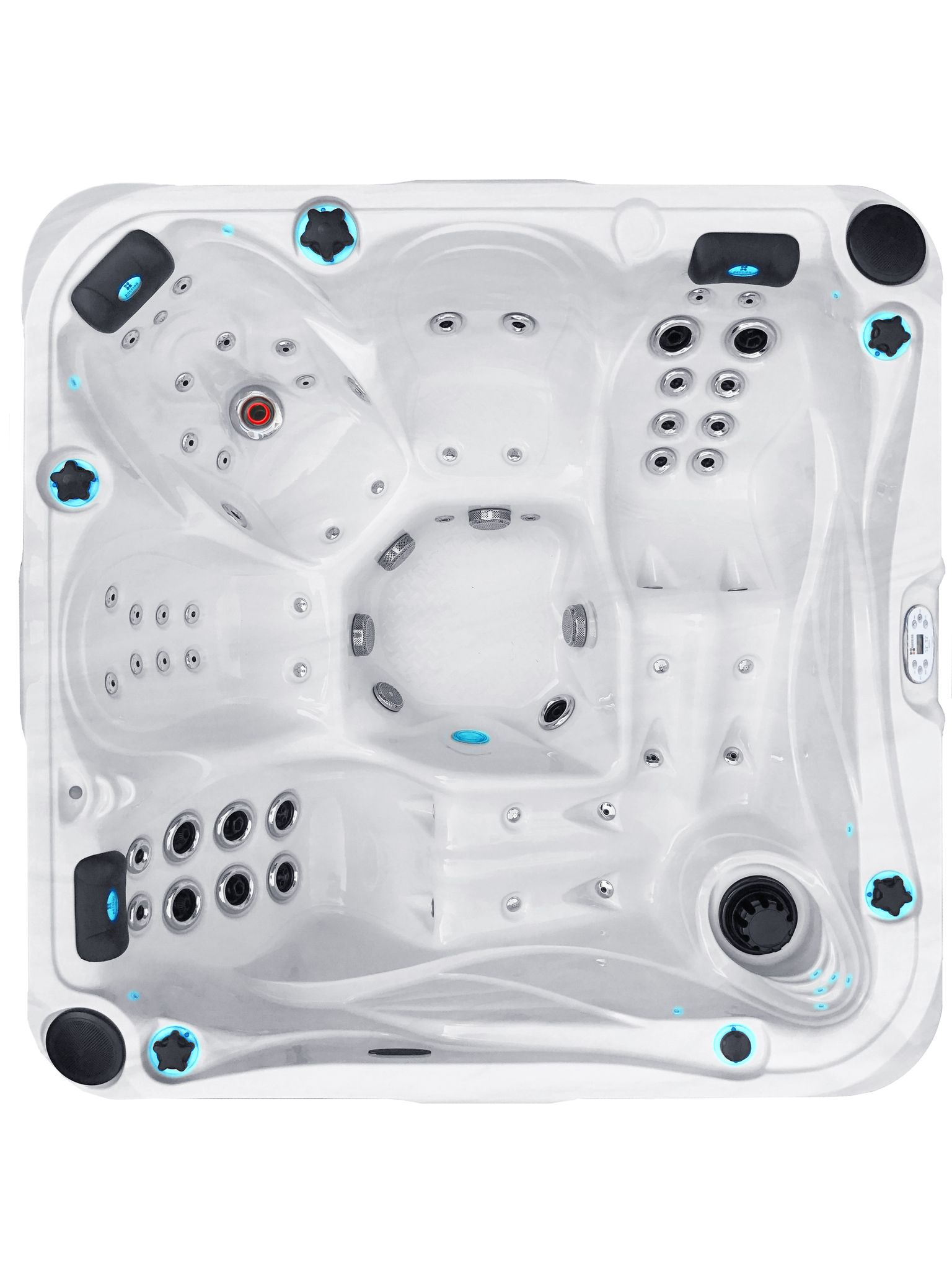 PassionSpa XXL Whirlpool Signature Delight + WiFi | Indoor & Outdoor Pool