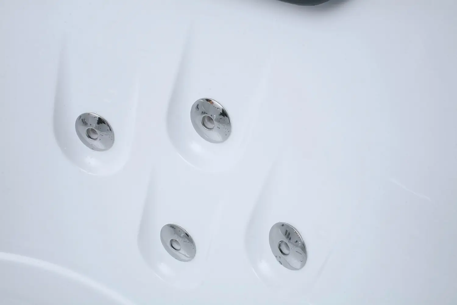 Whirlpool Indoor Badewanne Milano - 150 cm - inkl. LED, OZON, Soundsystem