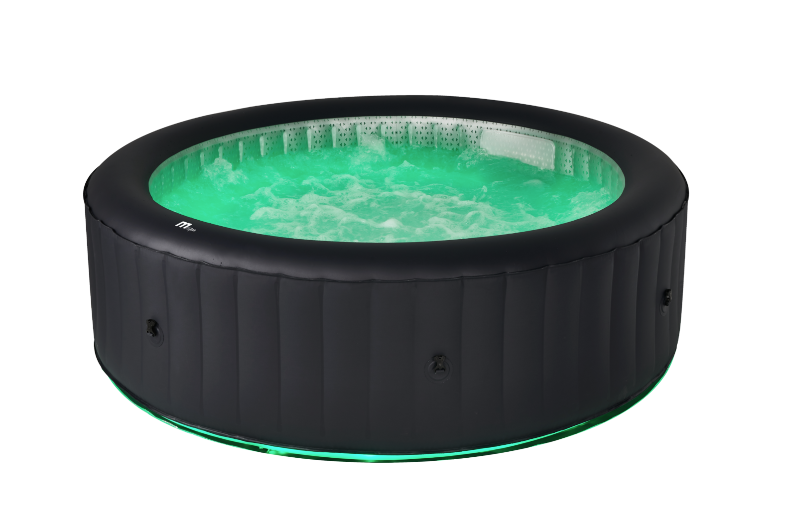 MSpa Whirlpool aufblasbar 2024 AURORA Farbwechsel LED Outdoor Pool XXL 6 Personen