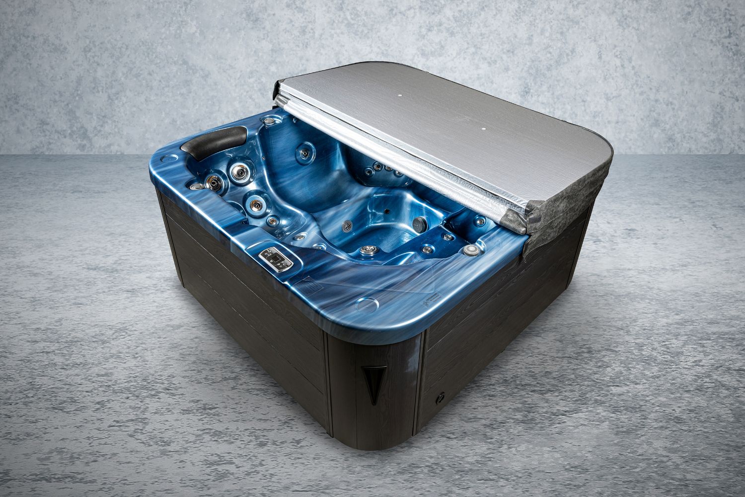 Bellagio American XXL Whirlpool Torina Ocean Blue Grey | Indoor & Outdoor Pool