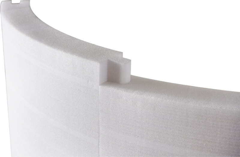 MSpa Whirlpool COCOON ECO 2026 inkl. App + Hydromassagedüsen, 130 Luftdüsen , UVC - 180 cm