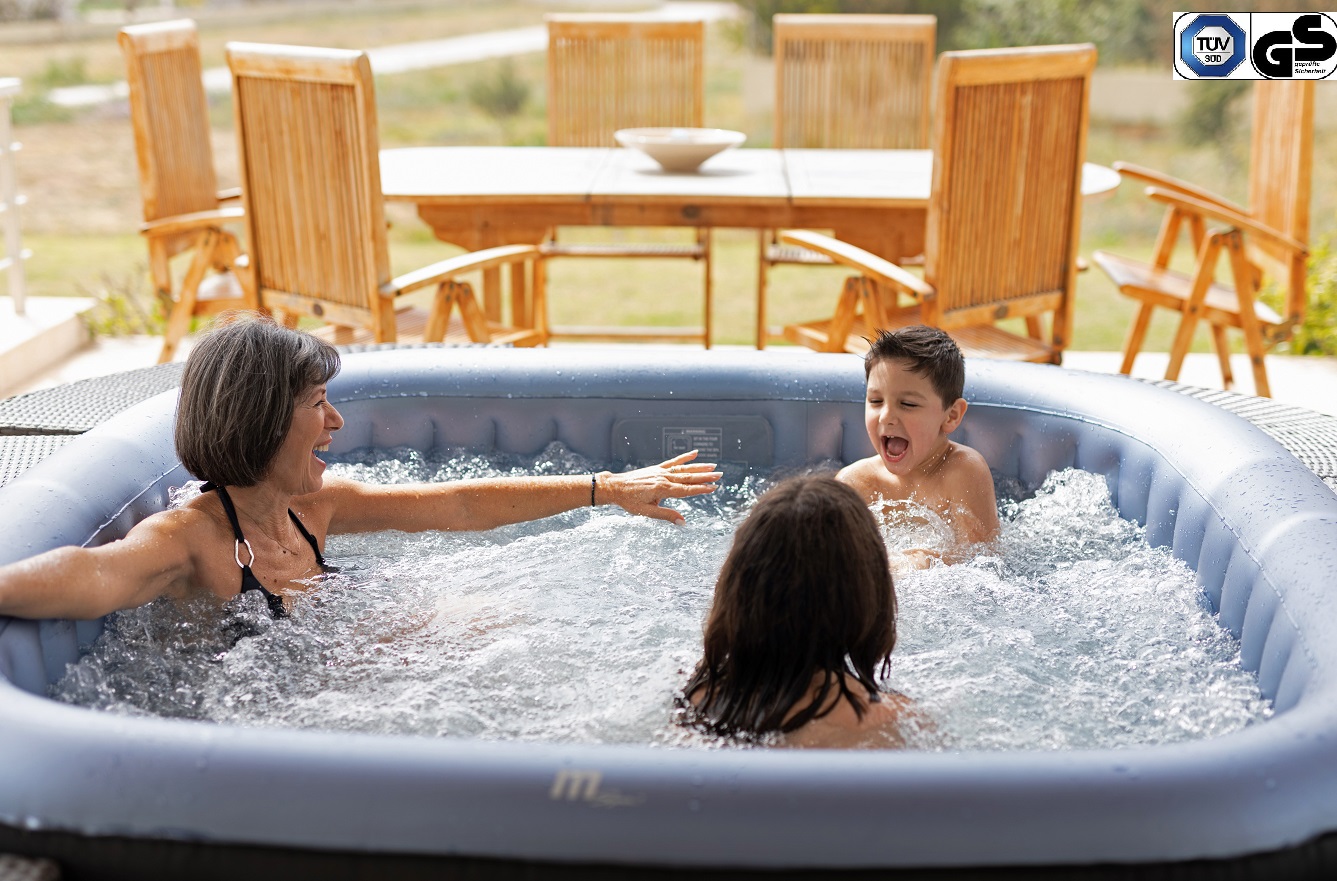 MSPA Whirlpool TEKAPO Comfort für 4 Personen C-TE041 aufblasbar Indoor- & Outdoor Pool MSPA Whirlpool TEKAPO Comfort für 4 Personen C-TE041 aufblasbar Indoor- & Outdoor Pool