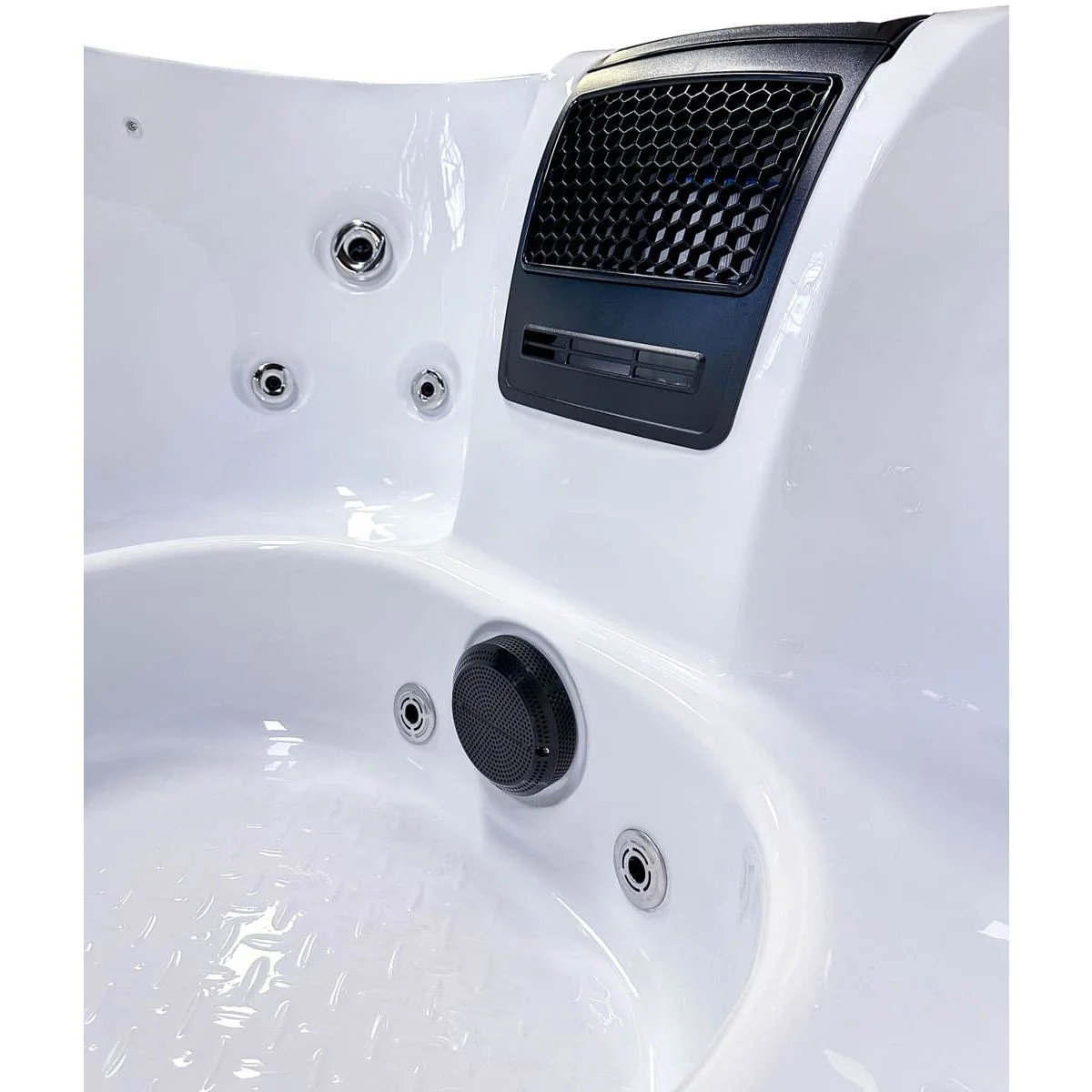 PassionSpa Whirlpool FLAME 190 x 190 x 81 cm - XL / bis zu 5 Personen