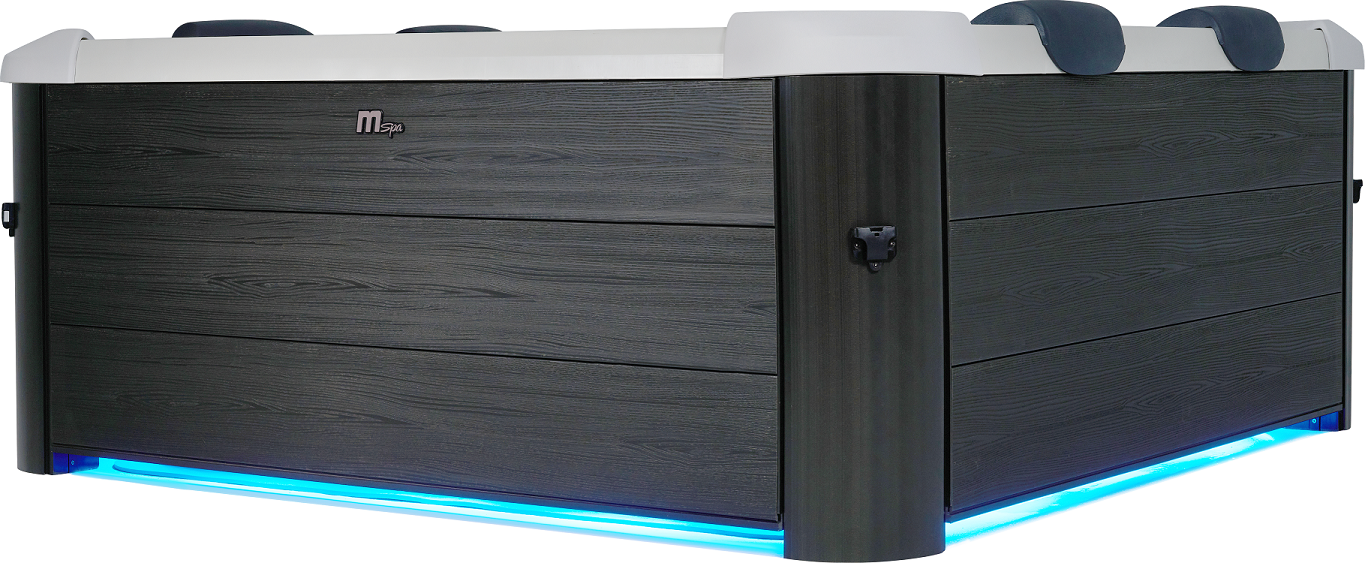 MSpa Whirlpool OSLO PLUS XXL 180 x 180 cm - VORBESTELLER Modell 2025 - inkl. WiFi, LED, UVC MSpa Whirlpool OSLO PLUS XXL 180 x 180 cm - VORBESTELLER Modell 2025 - inkl. WiFi, LED, UVC
