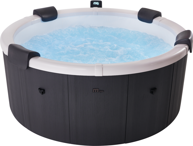 MSpa Whirlpool DENVER 2026 inkl. App, LED, 8 Hydromassagedüsen, 130 Luftdüsen