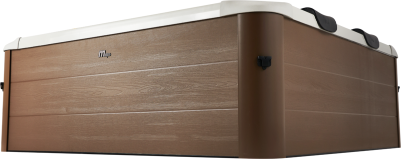 MSpa Whirlpool AMBER AERO PLUS 2026 XXL inkl. App, LED, 8 Hydromassagedüsen, 140 Luftdüsen