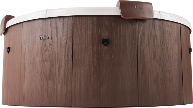 MSpa Whirlpool ROVA 2026 inkl. App, LED, 8 Hydromassagedüsen, 130 Luftdüsen