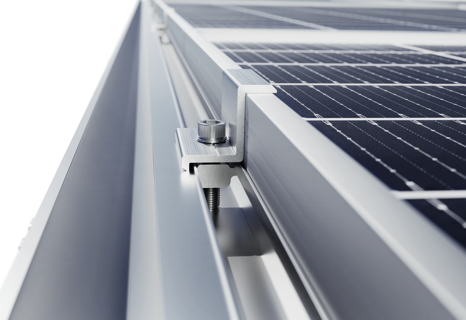 Solarcarport Carport Gestell SP40/ 5-1 inklusive Wallbox, Solarmodulen und Schaltschrank