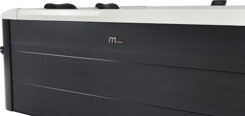 MSpa Whirlpool OSLO AERO PLUS 2026 XXL 180cm inkl. App, LED, 8 Hydromassagedüsen, 140 Luftdüsen