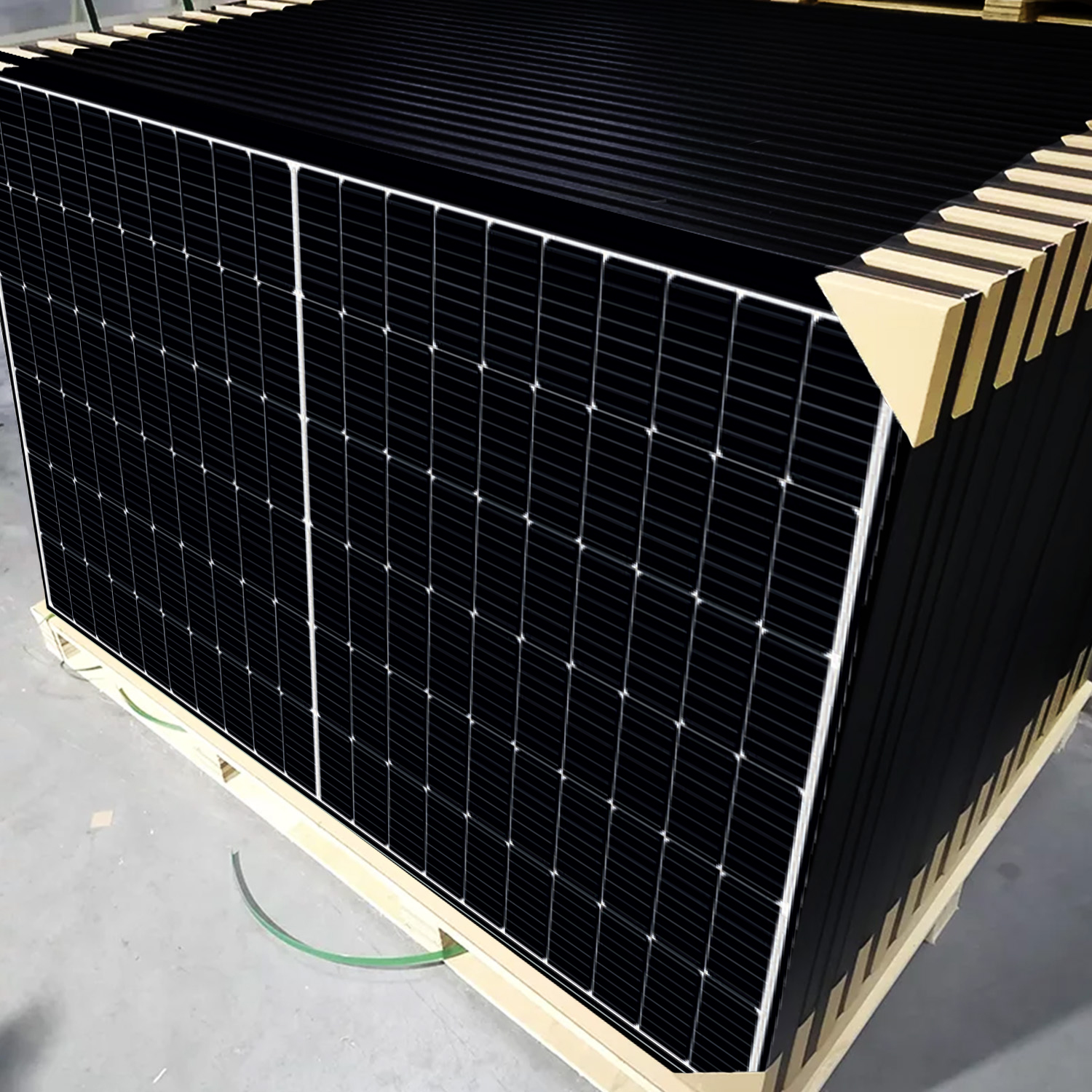 Balkonkraftwerk BKW Black Frame 395Wp / 600W Komplett Set Solarpaket Plug & Play WiFi Mikrowechselrichter MC4 Solarpanel