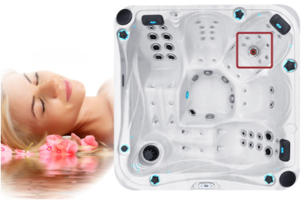 PassionSpa XXL Whirlpool Signature Delight + WiFi | Indoor & Outdoor Pool