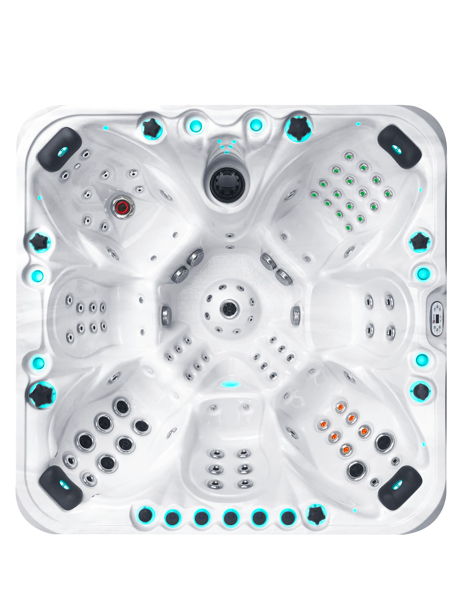 PassionSpa XXL Whirlpool Excite + WiFi | Indoor & Outdoor Pool