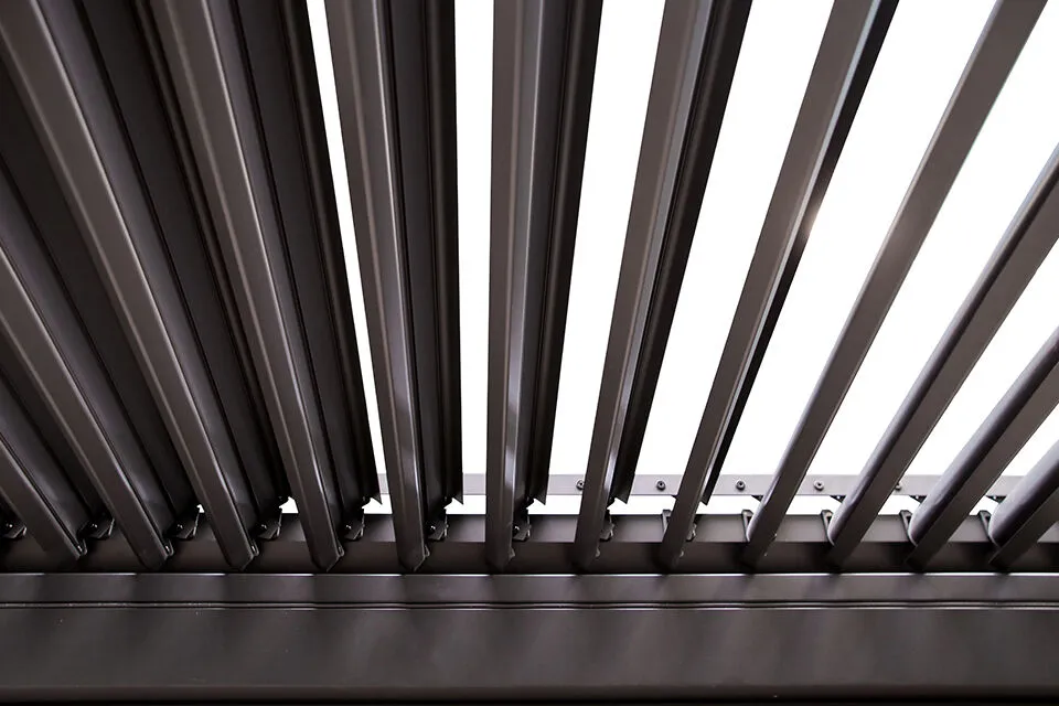  Pergola / Gazebo Milano PREMIUM 300 x 400 x 250 cm - XXL - Farbe: Anthrazit