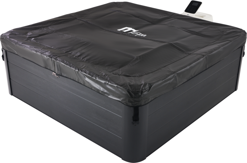 MSpa Whirlpool OSLO AERO PLUS 2026 XXL 180cm inkl. App, LED, 8 Hydromassagedüsen, 140 Luftdüsen