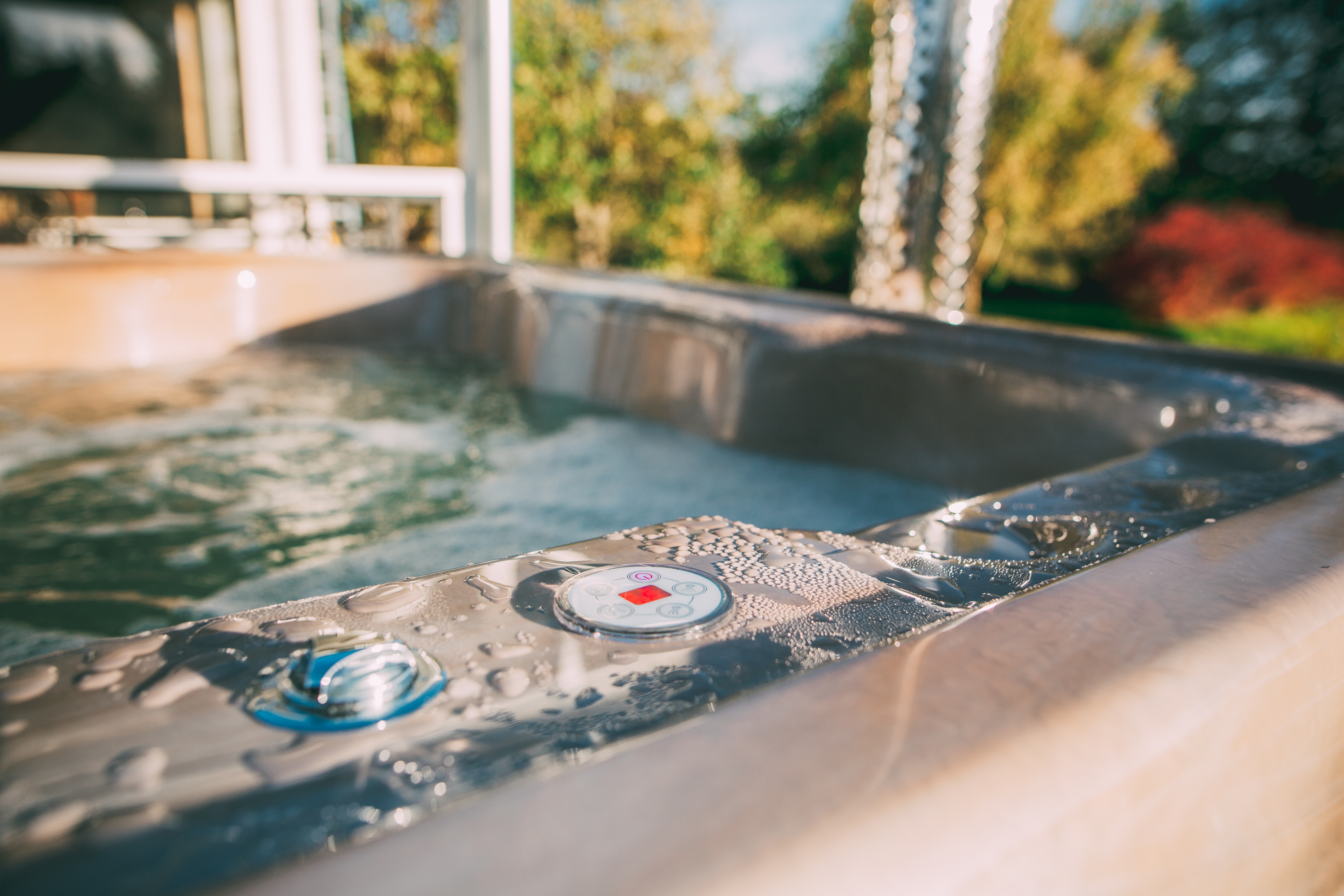 Hot Tub XXL Whirlpool mit Holzofen MINAVIDA MONACO Pool mit Ofen ökologisch Heizen inkl. LED, Hydromassagedüsen Massagefunktionen Thermoholz 6 Personen Hot Tub XXL Whirlpool mit Holzofen MINAVIDA MONACO Pool mit Ofen ökologisch Heizen inkl. LED, Hydromassagedüsen Massagefunktionen Thermoholz 6 Personen