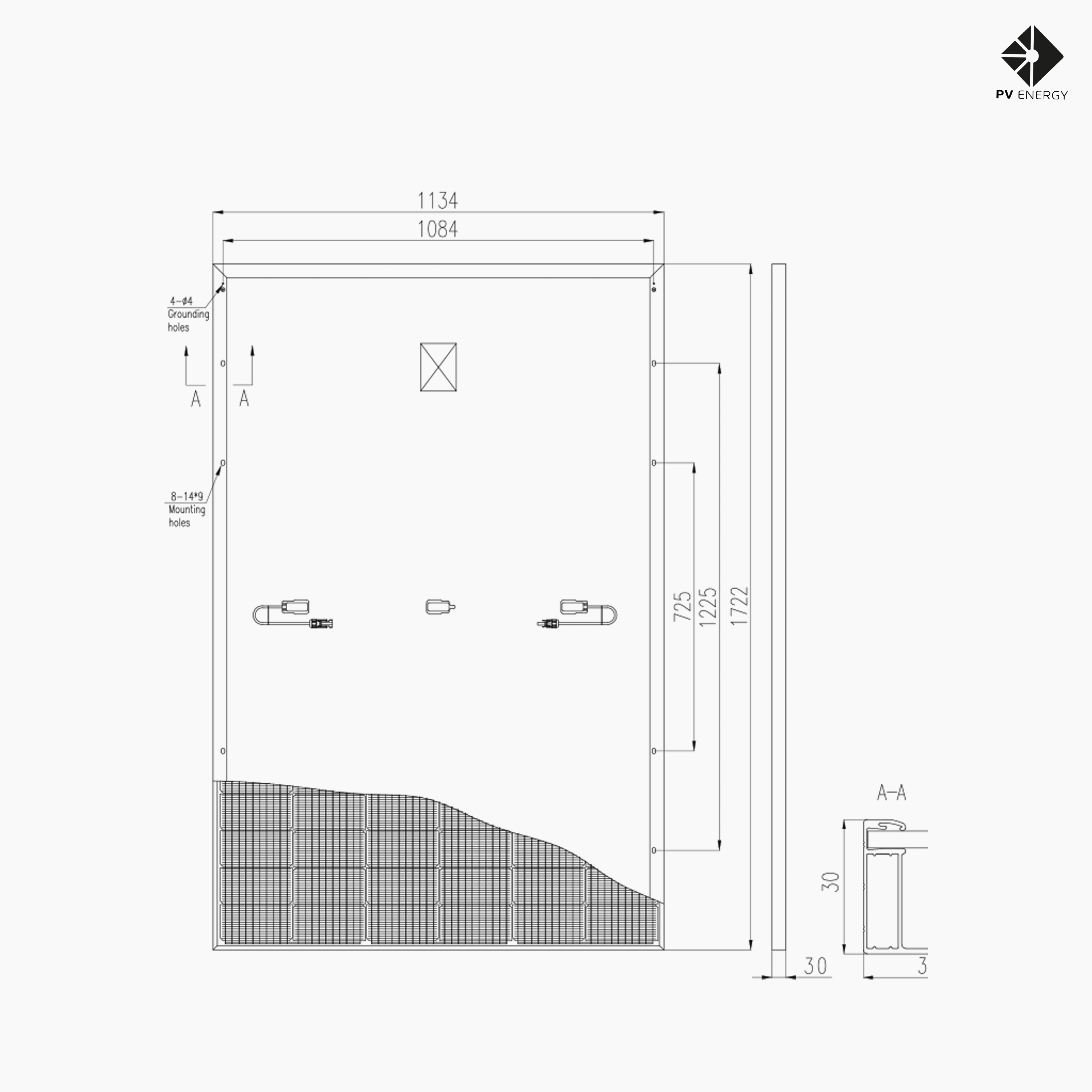Balkonkraftwerk BKW Black Frame 395Wp / 600W Komplett Set Solarpaket Plug & Play WiFi Mikrowechselrichter MC4 Solarpanel