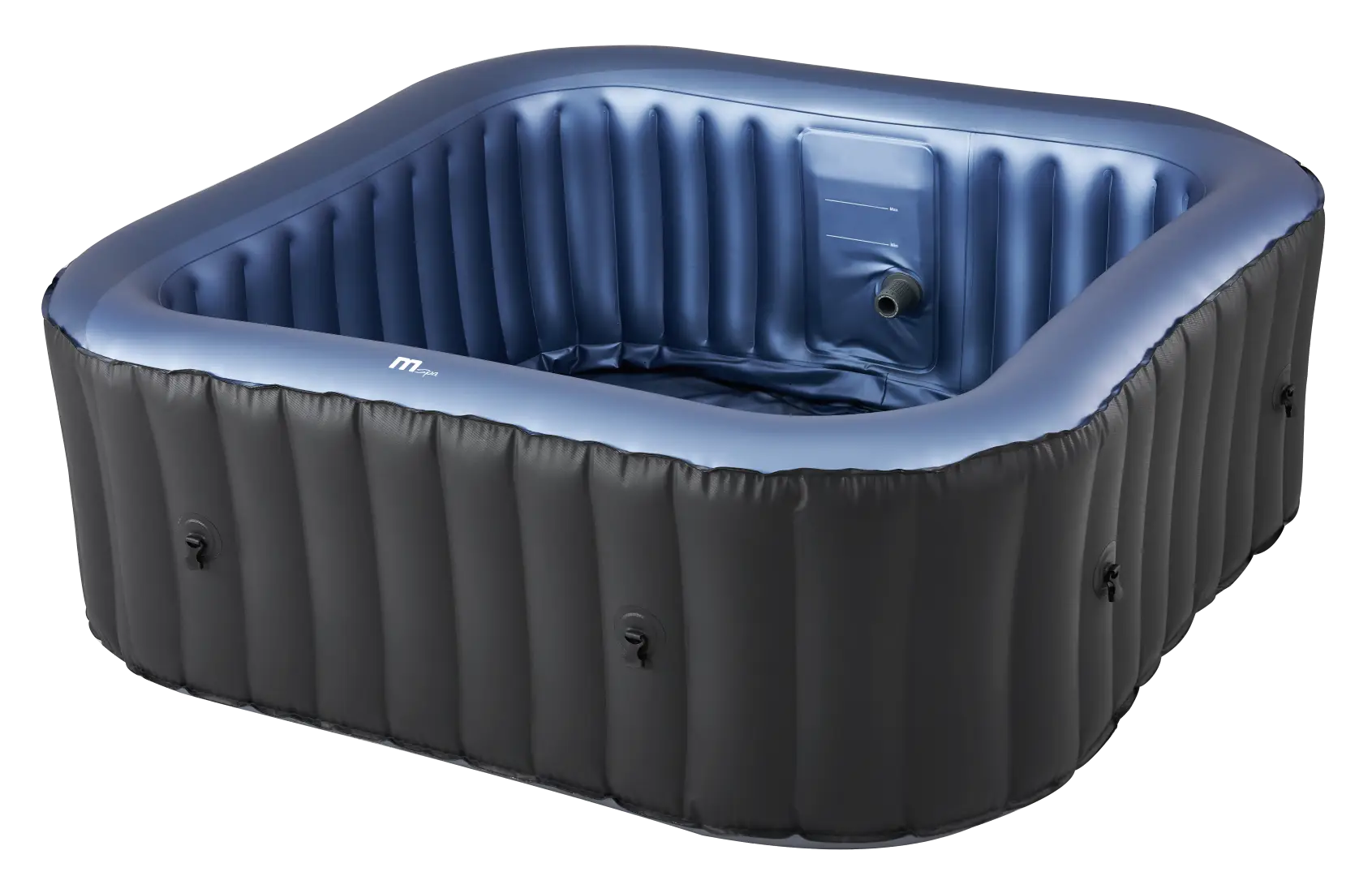 MSPA aufblasbarer Whirlpool TEKAPO neu Modell 2026 inkl. UVC / 132 Luftdüsen - 185 cm - Outdoor Pool XXL 6 Personen