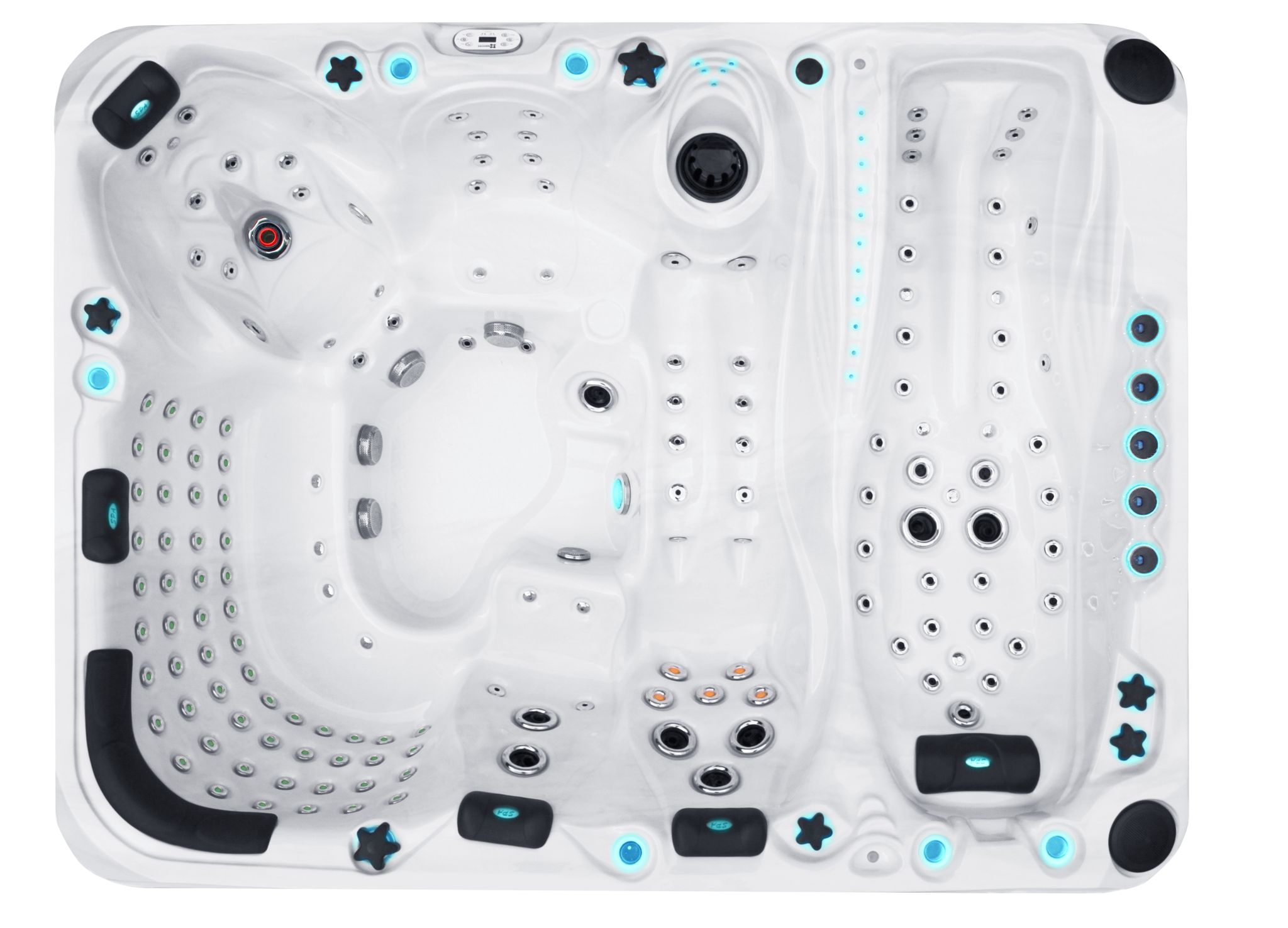 PassionSpa XXL Whirlpool  Ecstatic Wave + WiFi | Indoor & Outdoor Pool