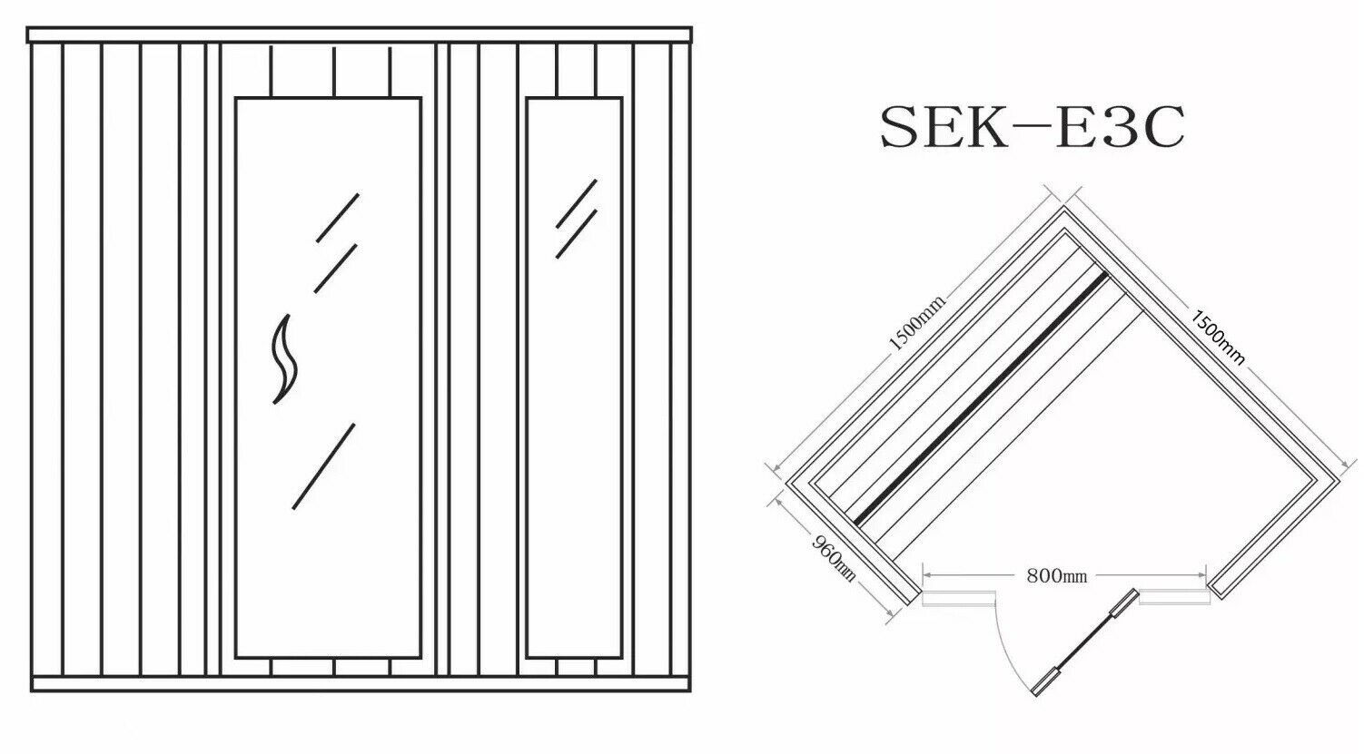 Finnische Sauna Alaska I