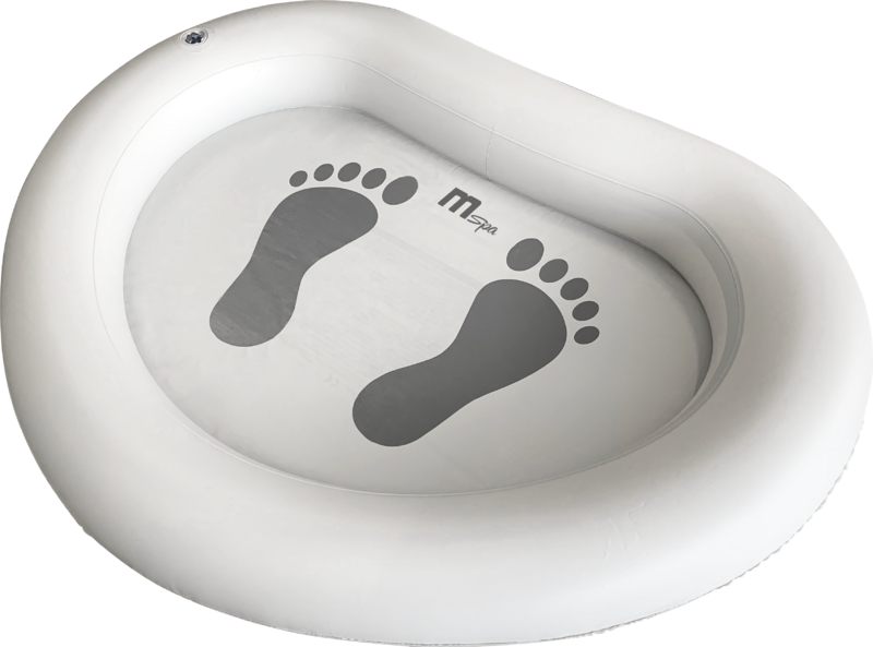 MSpa Fußbad aufblasbar Fußwanne Fußbecken für Whirlpool