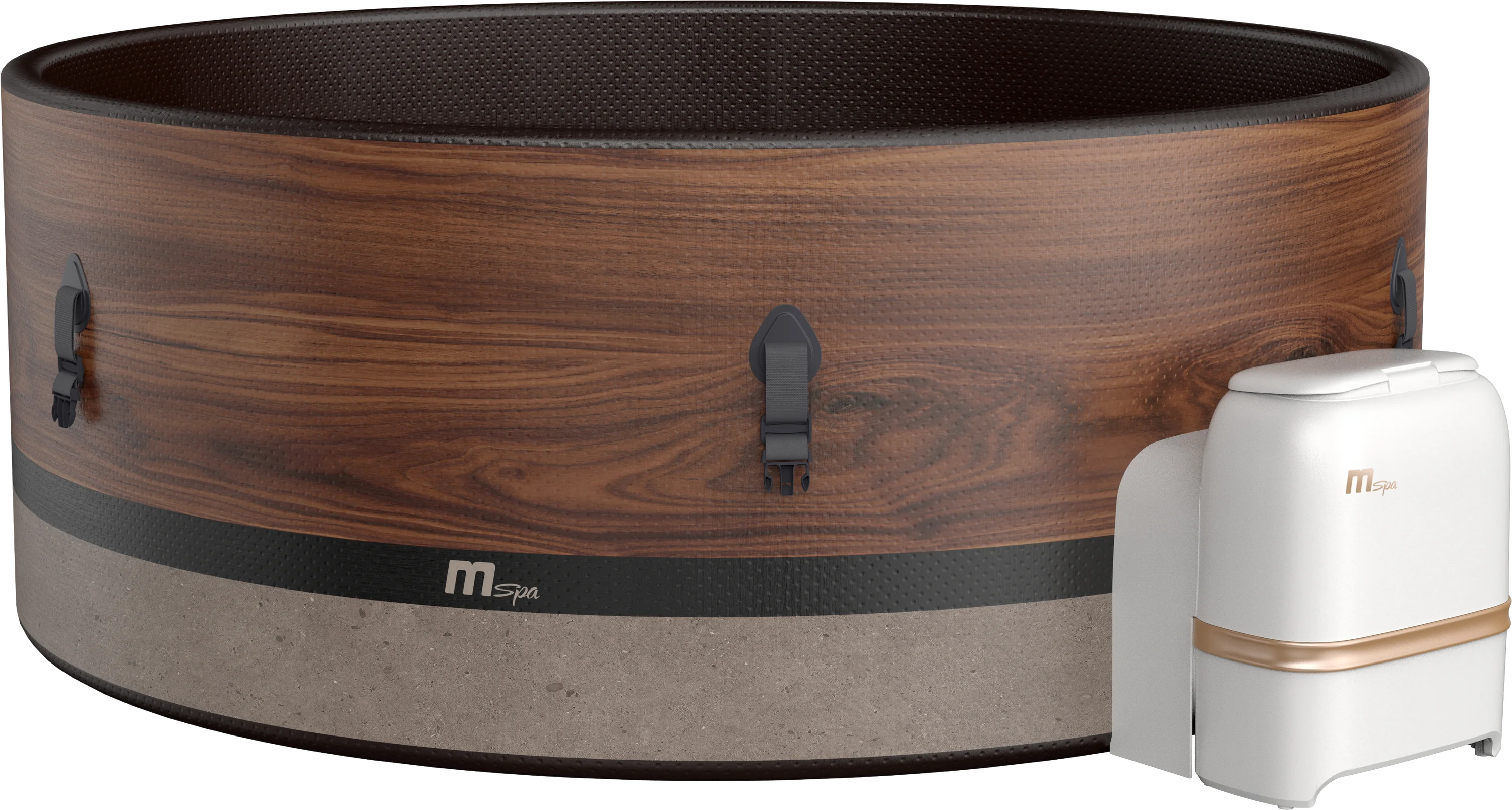 MSpa Whirlpool DUET Eco 2026 - 6 Pers. - Wifi, UVC+, 138 Luftdüsen - XXL - Ø173cm