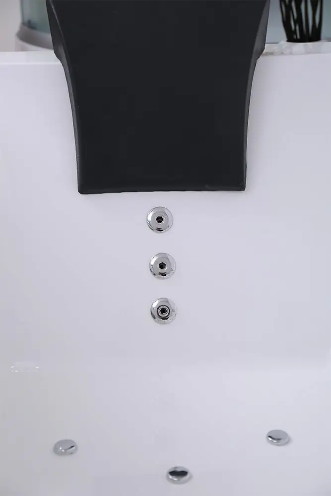 Whirlpool Indoor Badewanne Exclusive Torino II - 180 x 90 cm - inkl. LED, Ozon, Soundsystem