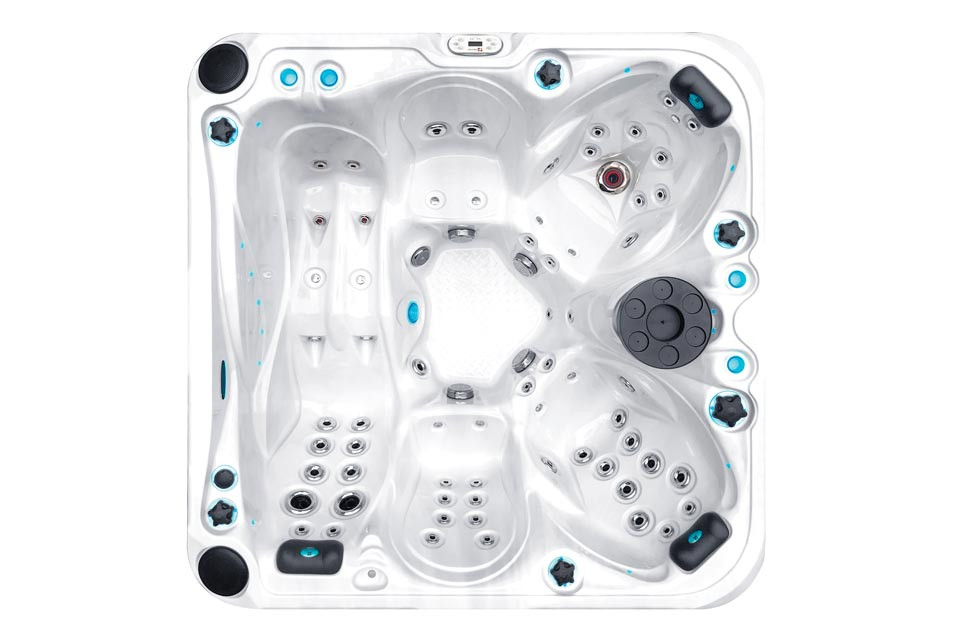 PassionSpa XXL Whirlpool Signature Solace XXL + WiFi | Indoor & Outdoor Pool