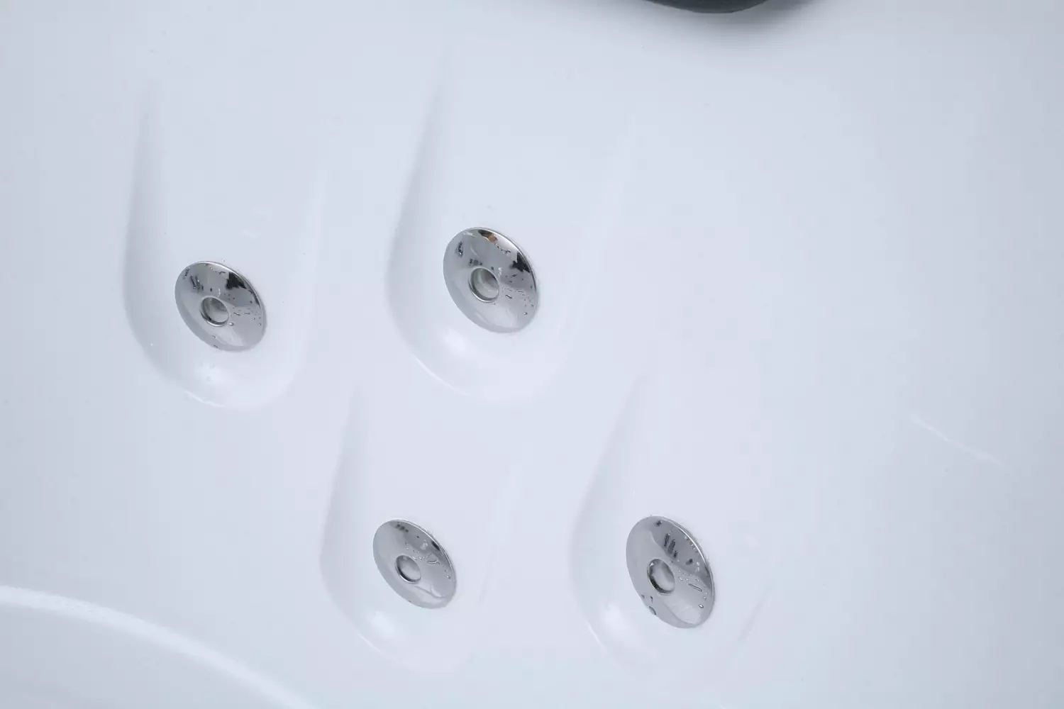 Whirlpool Indoor Badewanne Bologna - 150 x 150 x 65 cm - inkl. LED, OZON, Soundsystem