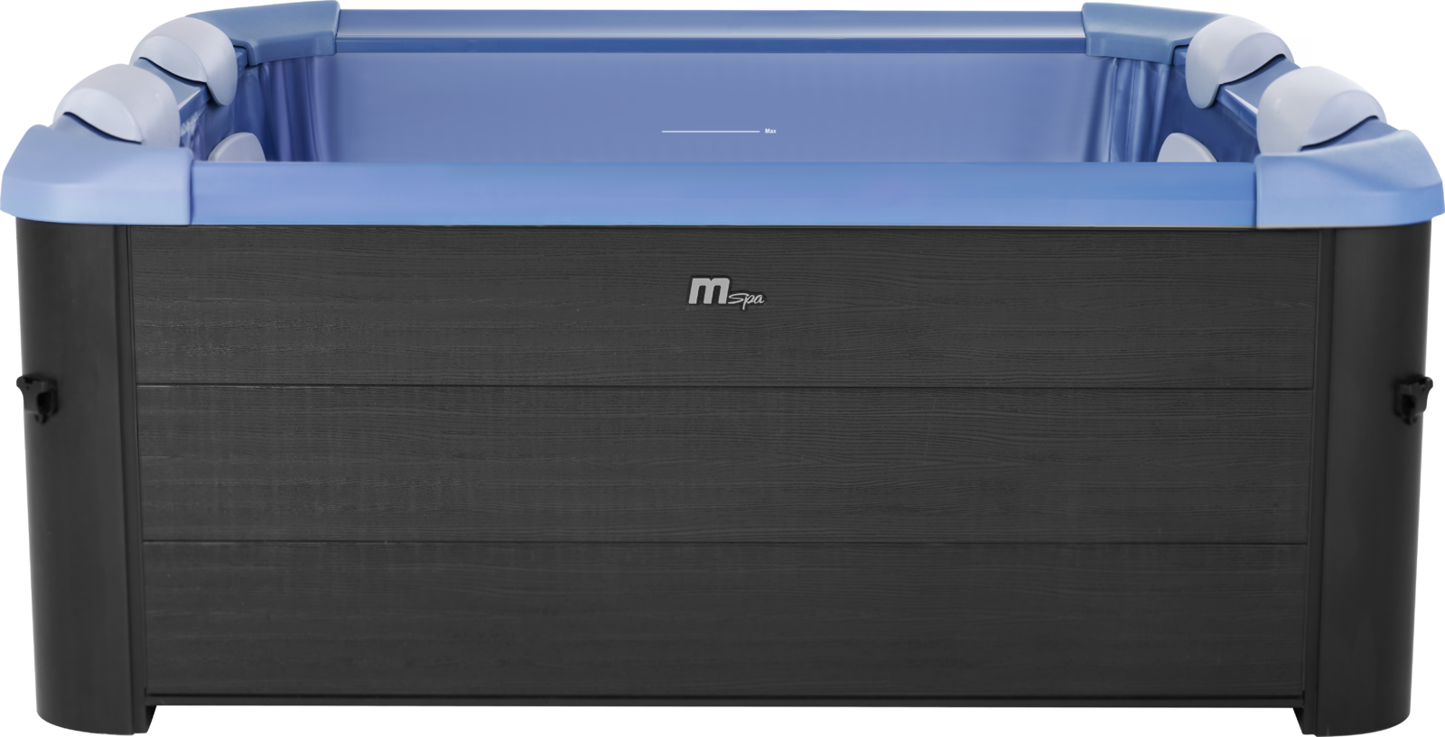 MSpa Whirlpool OSLO Saphire Modell 2025 inkl. LED / WiFi / UVC / 120 Luftdüsen / 8 Hydromassagedüsen