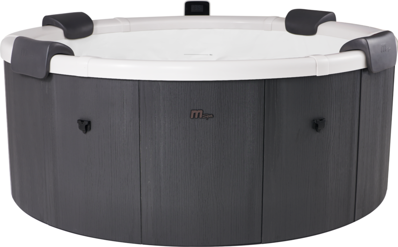 MSpa Whirlpool DENVER 2026 inkl. App, LED, 8 Hydromassagedüsen, 130 Luftdüsen