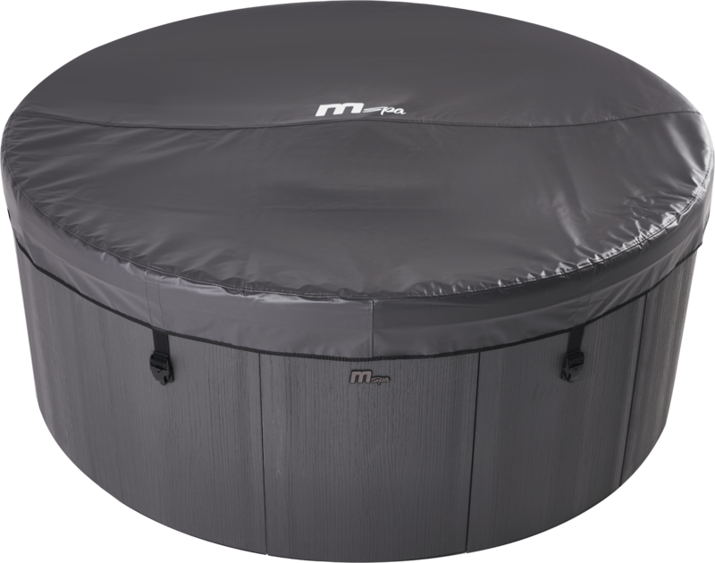 MSpa Whirlpool DENVER 2026 inkl. App, LED, 8 Hydromassagedüsen, 130 Luftdüsen