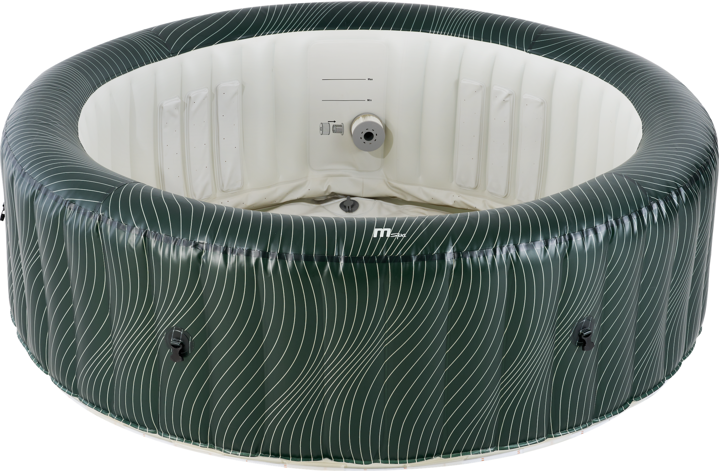 MSPA aufblasbarer Whirlpool METEOR neu Modell 2023 Outdoor Pool XXL 6 Personen