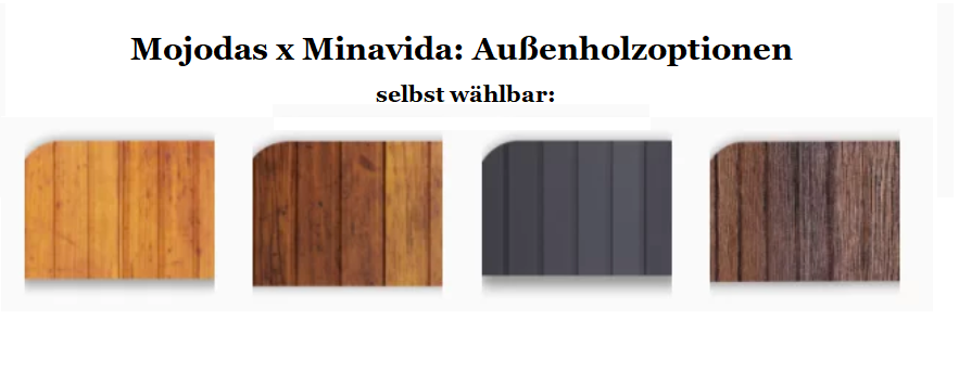 Hot Tub Whirlpool XXL mit Holzofen Minavida CRUISE Pool mit Ofen ökologisch Heizen inkl. LED, Hydromassagedüsen Massagefunktionen Thermoholz 4 Personen