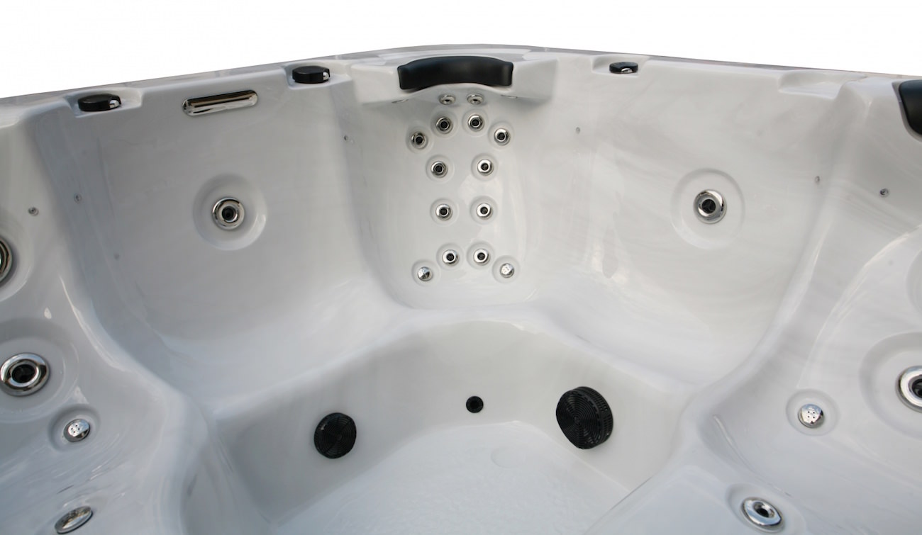 Bellagio American XXL Whirlpool Torina Sterling Silver / Grey | Indoor & Outdoor Pool Bellagio American XXL Whirlpool Torina Sterling Silver / Grey | Indoor & Outdoor Pool