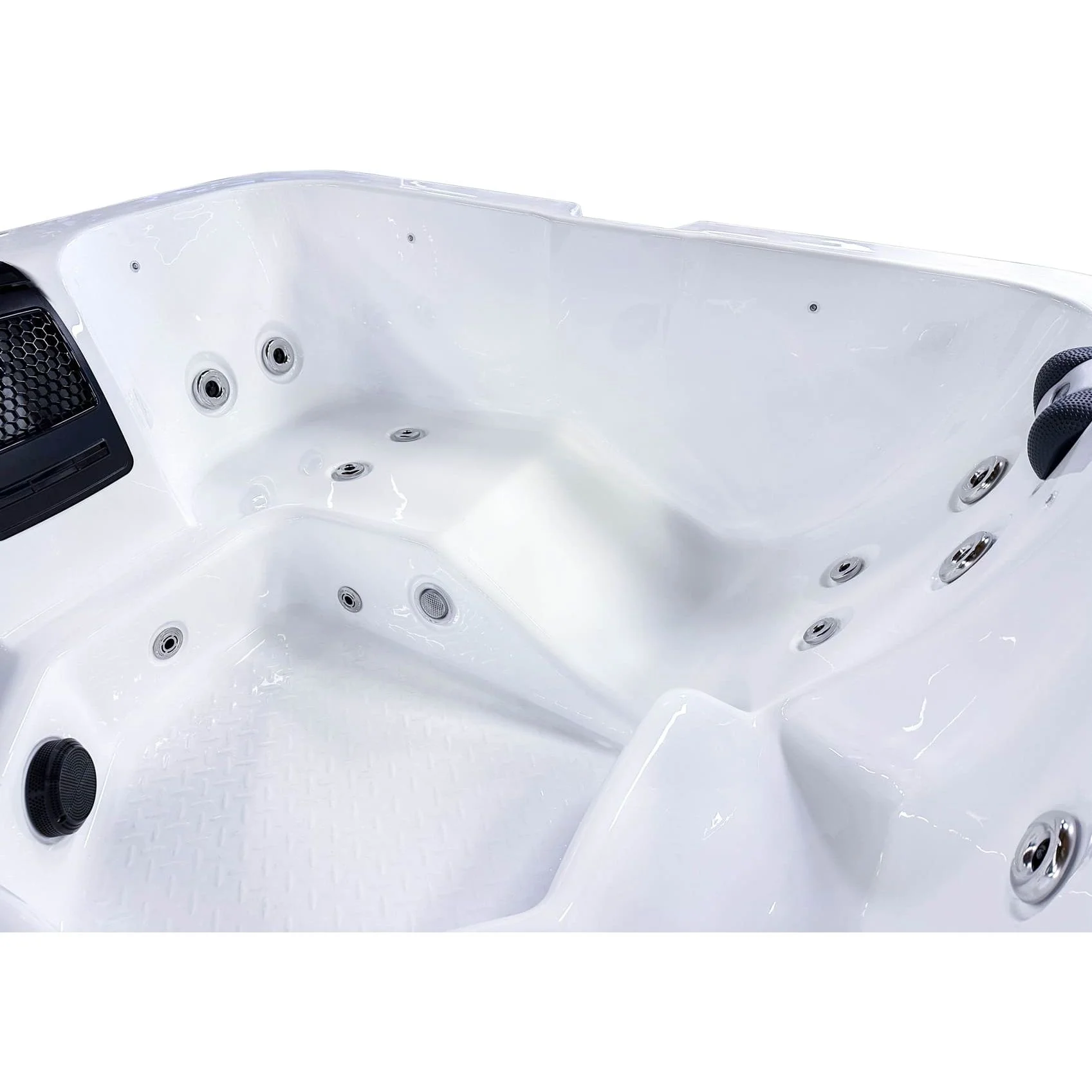 PassionSpa Whirlpool FLAME 190 x 190 x 81 cm - XL / bis zu 5 Personen