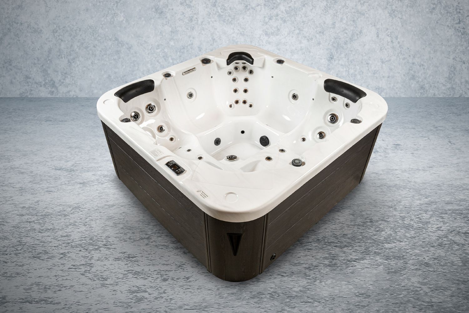 Bellagio American XXL Whirlpool Torina Sterling Silver / Grey | Indoor & Outdoor Pool Bellagio American XXL Whirlpool Torina Sterling Silver / Grey | Indoor & Outdoor Pool
